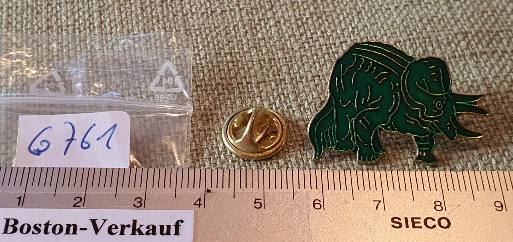 Spille: G761 - Pin Dinosaurier – Usato da Reinach BL venduto da Boston-Verkauf 1