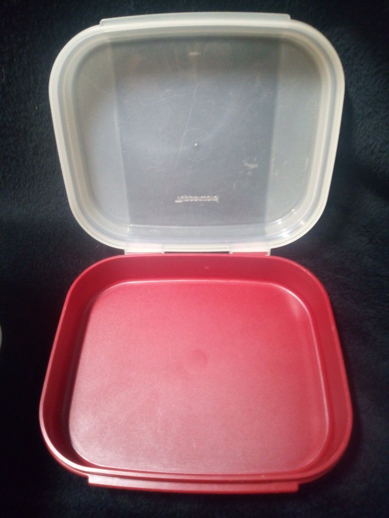 Tupperware Contenitori & Simili: TUPPERWARE 5er Set Vorratsbehälter in Rot – Usato da Werdenberg venduto da EXA-Secondhand 3