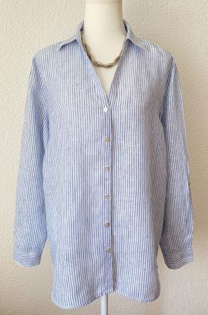 Calypso St.Barth Leinenbluse Grösse S