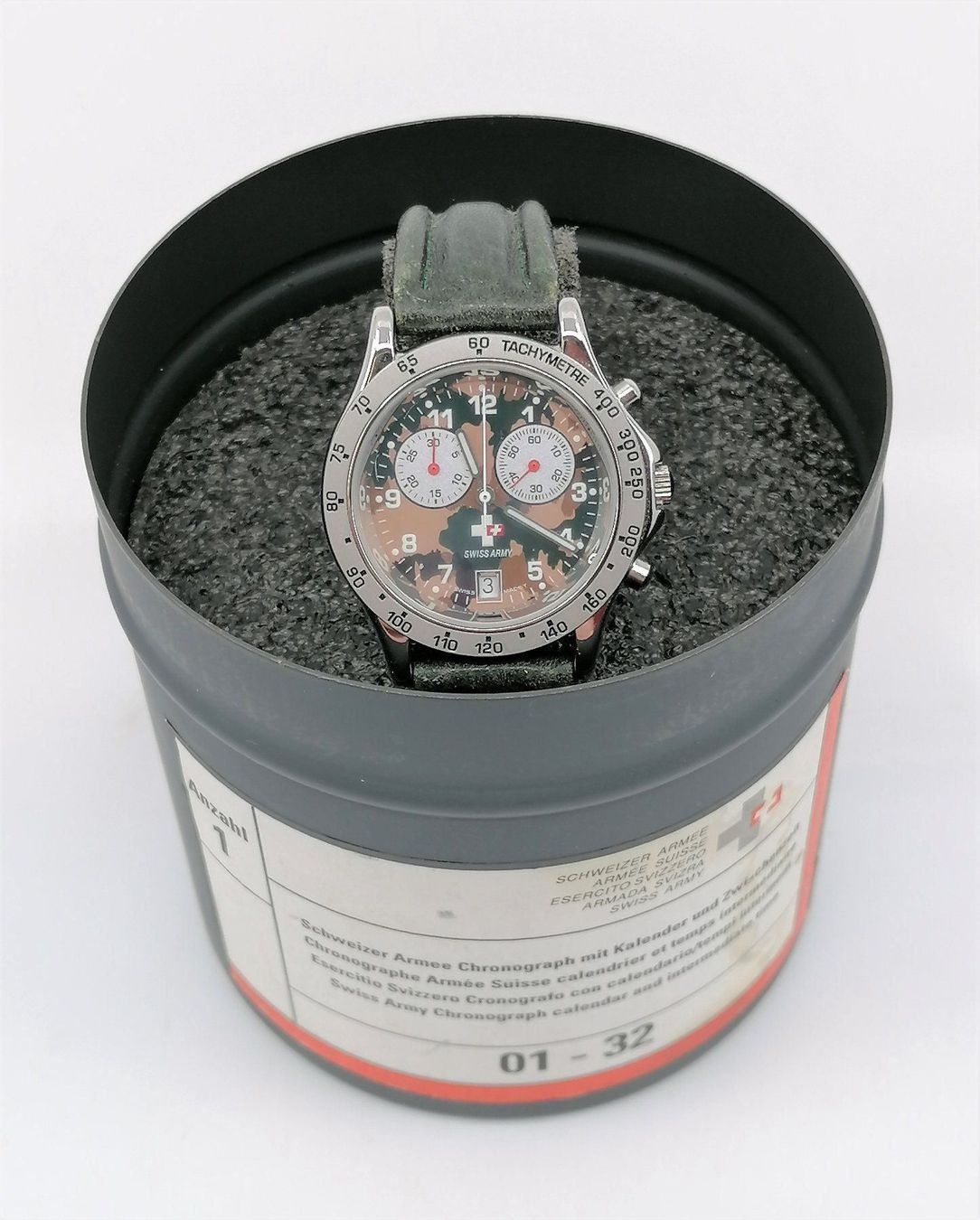 Swiss Orologi: Swiss Army Chronograph Citex SA – Usato da Reinach BL venduto da fliegenrolli 3