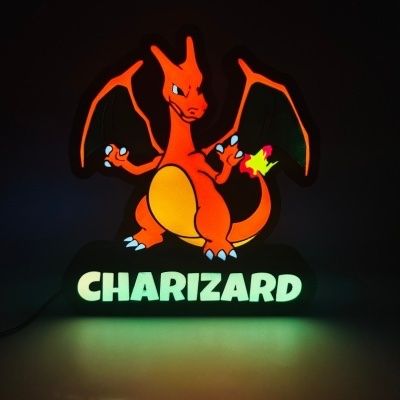 Lampen: Lightbox lumière led Charizard – Neu (gemäss Beschreibung) aus Vicques von PAMB3D