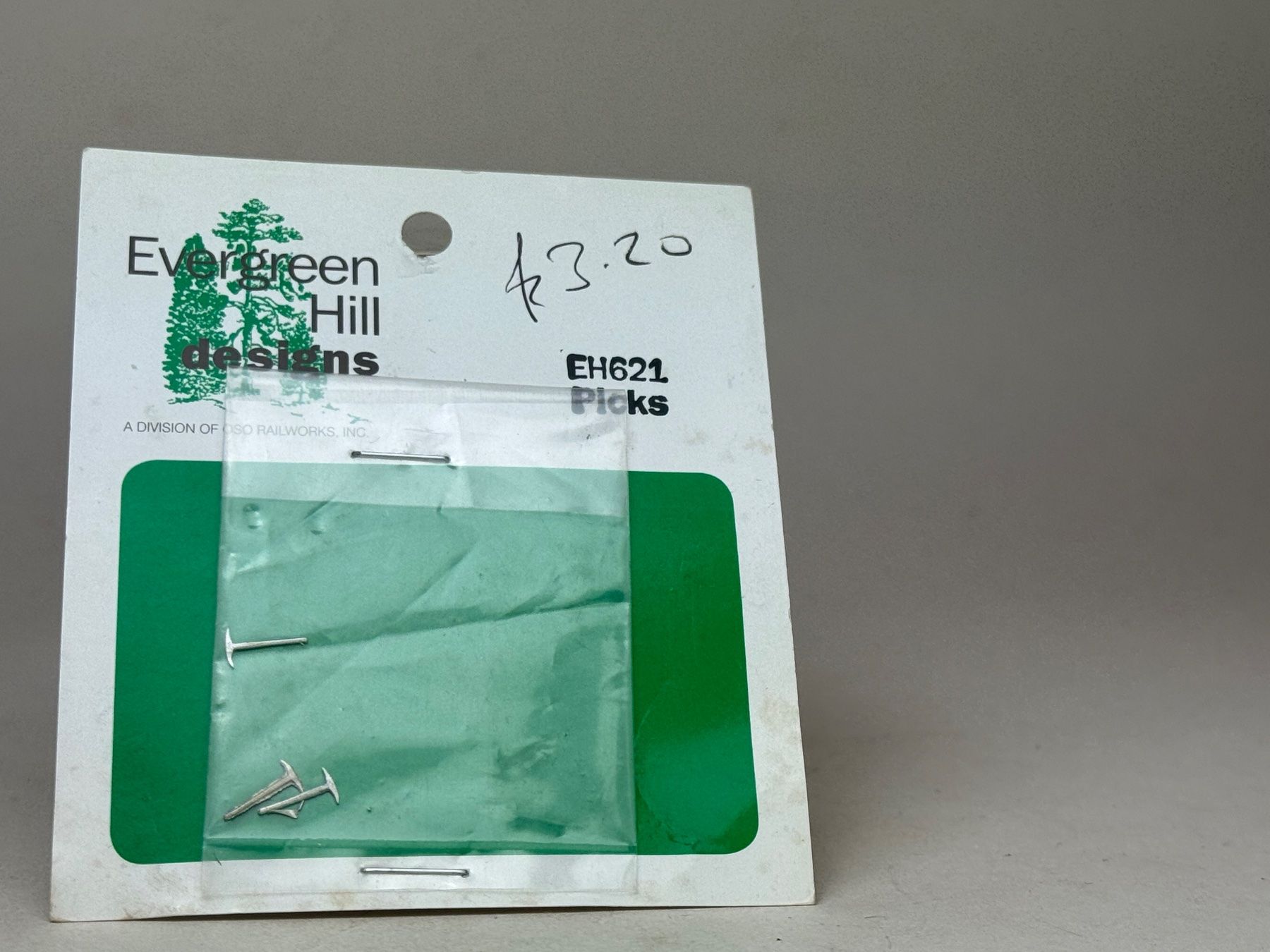 Modelleisenbahnen: GB1- Evergreen Pickel Weissmetall Bausatz – Gebraucht aus Elm von Wikmtz