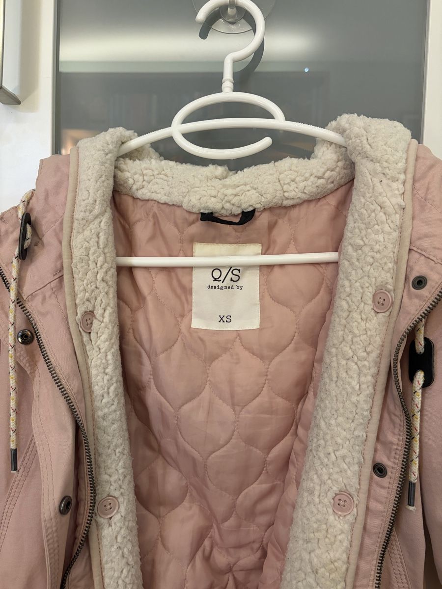 S.Oliver Cappotti: Q/S ROSA PARKA XS MIT TEDDYFUTTER – Usato da Zürich venduto da lia_wermuth 2