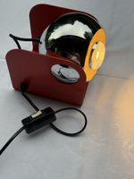 Lampe Eyeball Vintage Space Age rouge/chrome – Années 70 – F