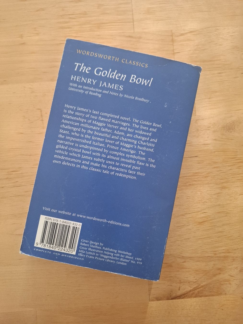 Libri: Henry James: The Golden Bowl – Usato da Brig venduto da Tucan_52wm 1