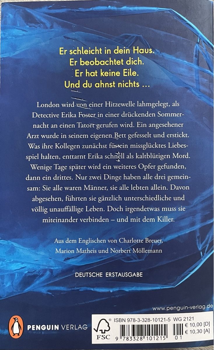 Libri: NIGHT STALKER - ROBERT BRYNDZA - TASCHENBUCH – Usato da Buchs AG venduto da fischli610 1