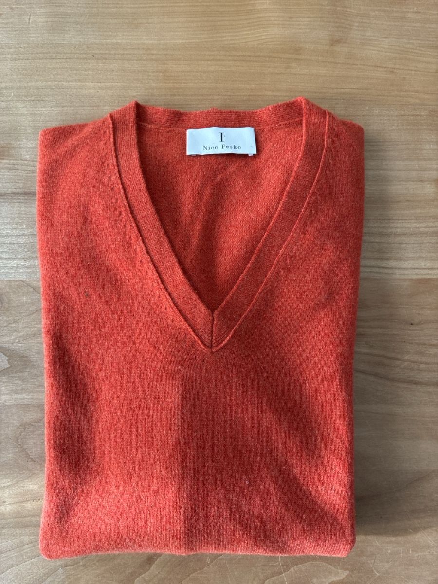 Maglioni & Felpe: Nice Pesko  Kaschmir Pullover, Orange, Gr. S,  Neu – Nuovo e nell'imballaggio originale da Rebstein venduto da Jaka62 1