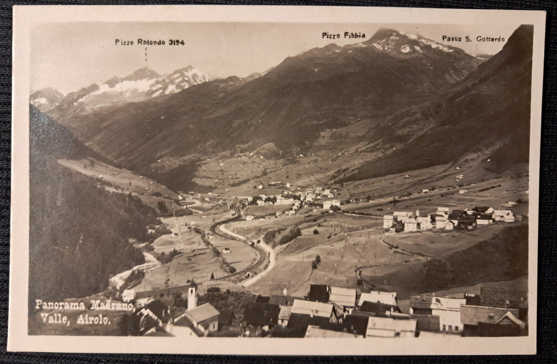 Ansichtskarten: MADRANO - VALLE - AIROLO – Gebraucht aus Ponto Valentino von giorgia06