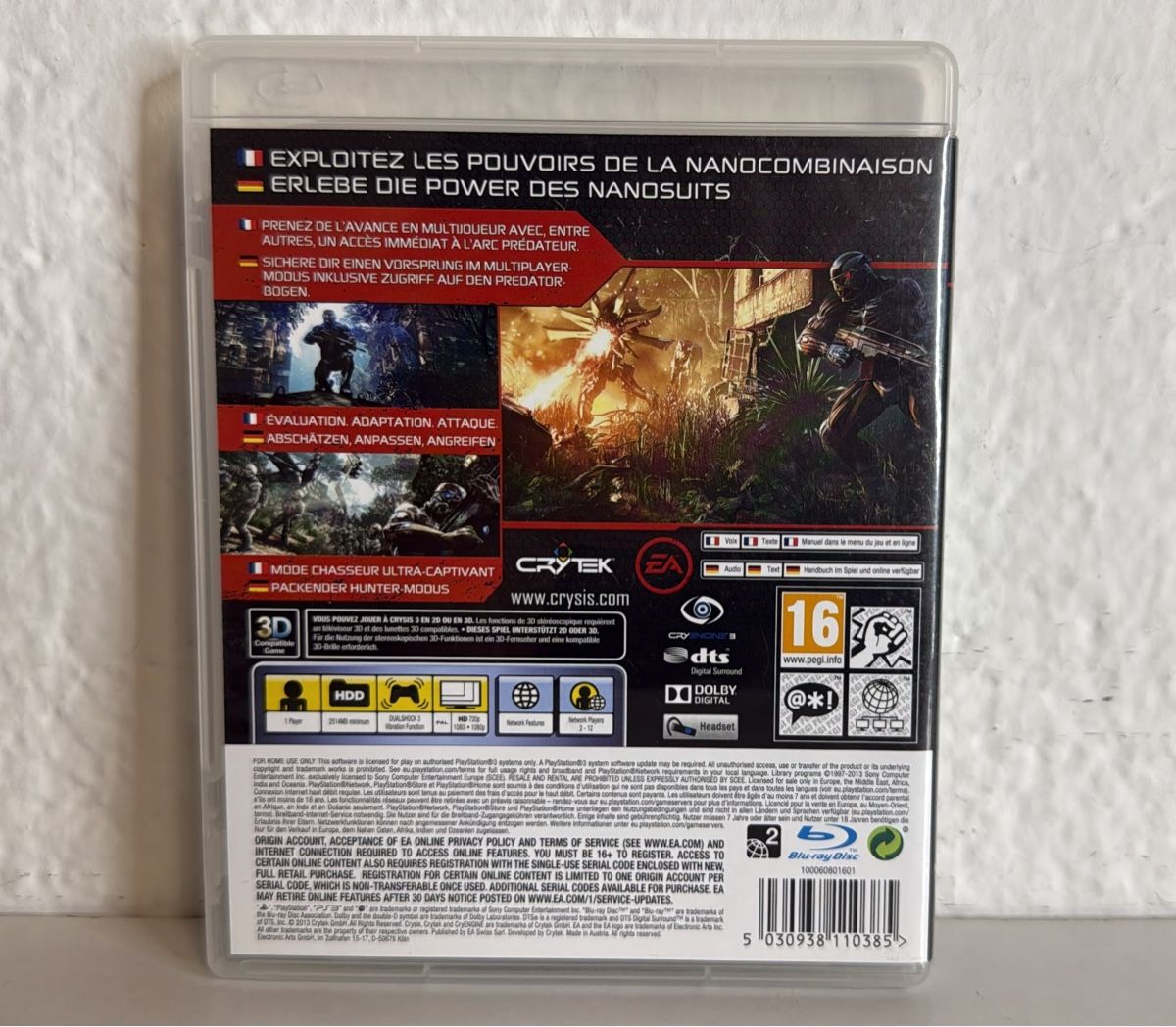 Sony Giochi: Crysis 3 Hunter Edition - PS3 Game – Usato da Ehrendingen venduto da bubulence 1