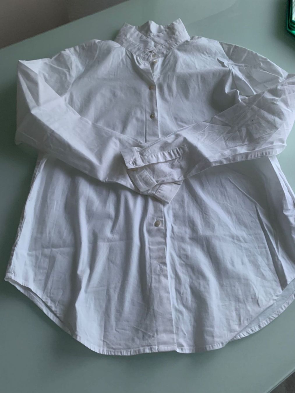 Esprit Camicette: Hemdbluse/ESPRIT Baumwolle Weiss – Nuovo (secondo la descrizione) da Adliswil venduto da Jessik0 6
