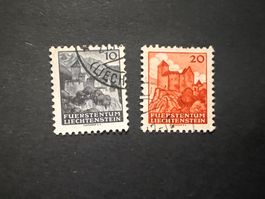 Liechtenstein 1944 Nr. 186-187  gest.  (3140)