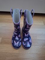 Gummistiefel - Schmetterlinge Grösse 33, neuwertig