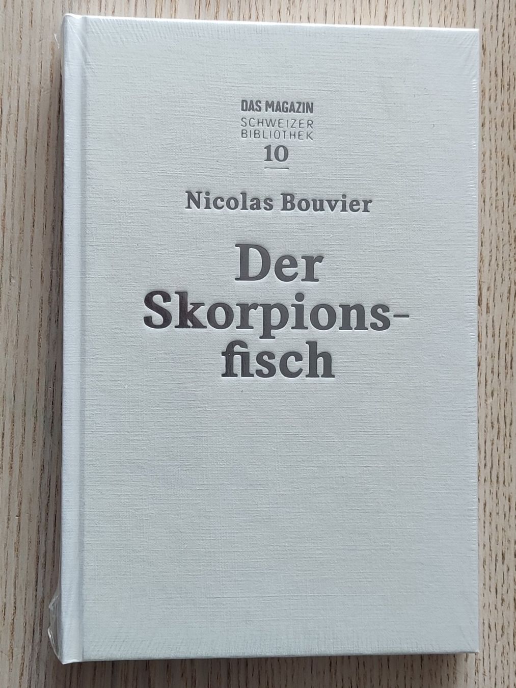 Libri: Nicolas Bouvier – Der Skorpionsfisch – Nuovo e nell'imballaggio originale da Schaffhausen venduto da philscardstore