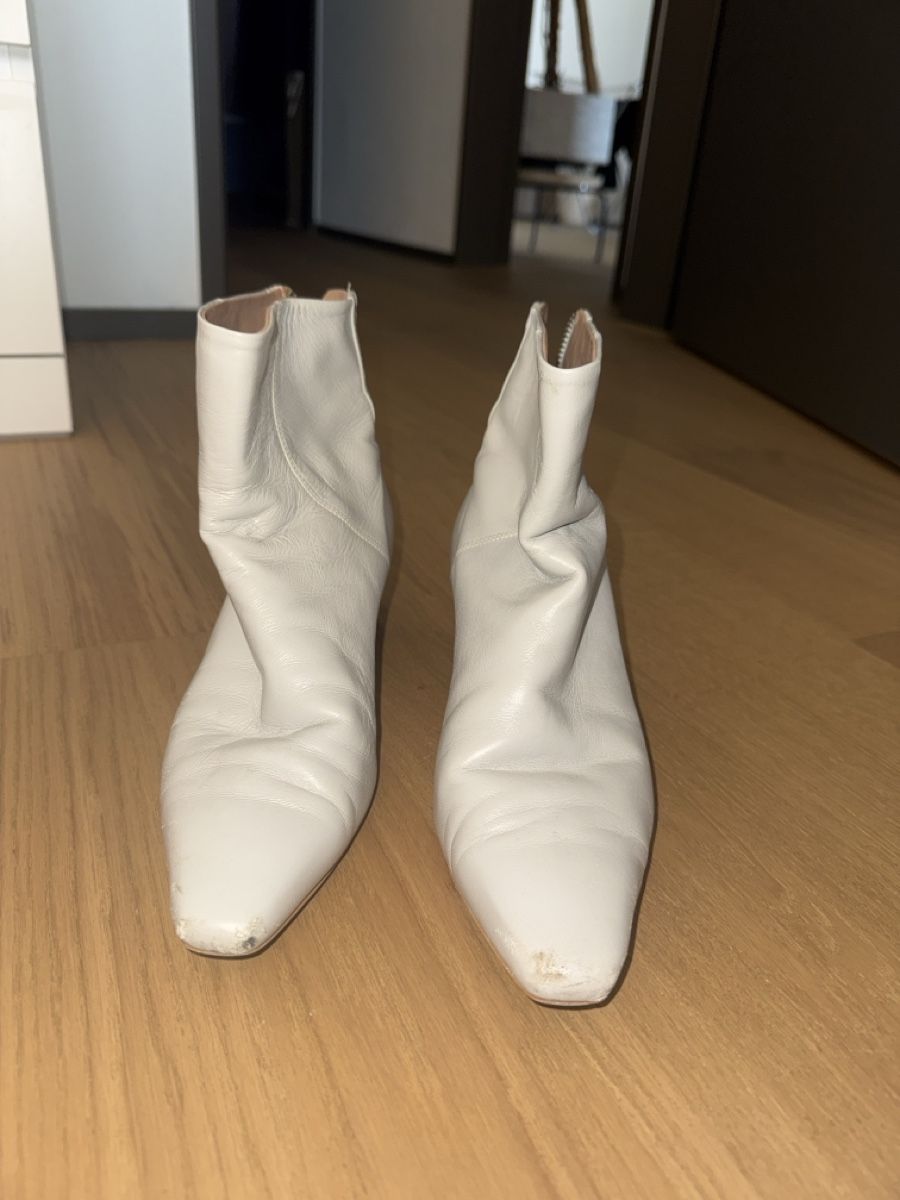 Chaussures femmes: Ice white ankle boots – D'occasion à Zürich par VittoDS 1