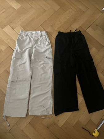 Hosen Damen beige & schwarz neuwertig
