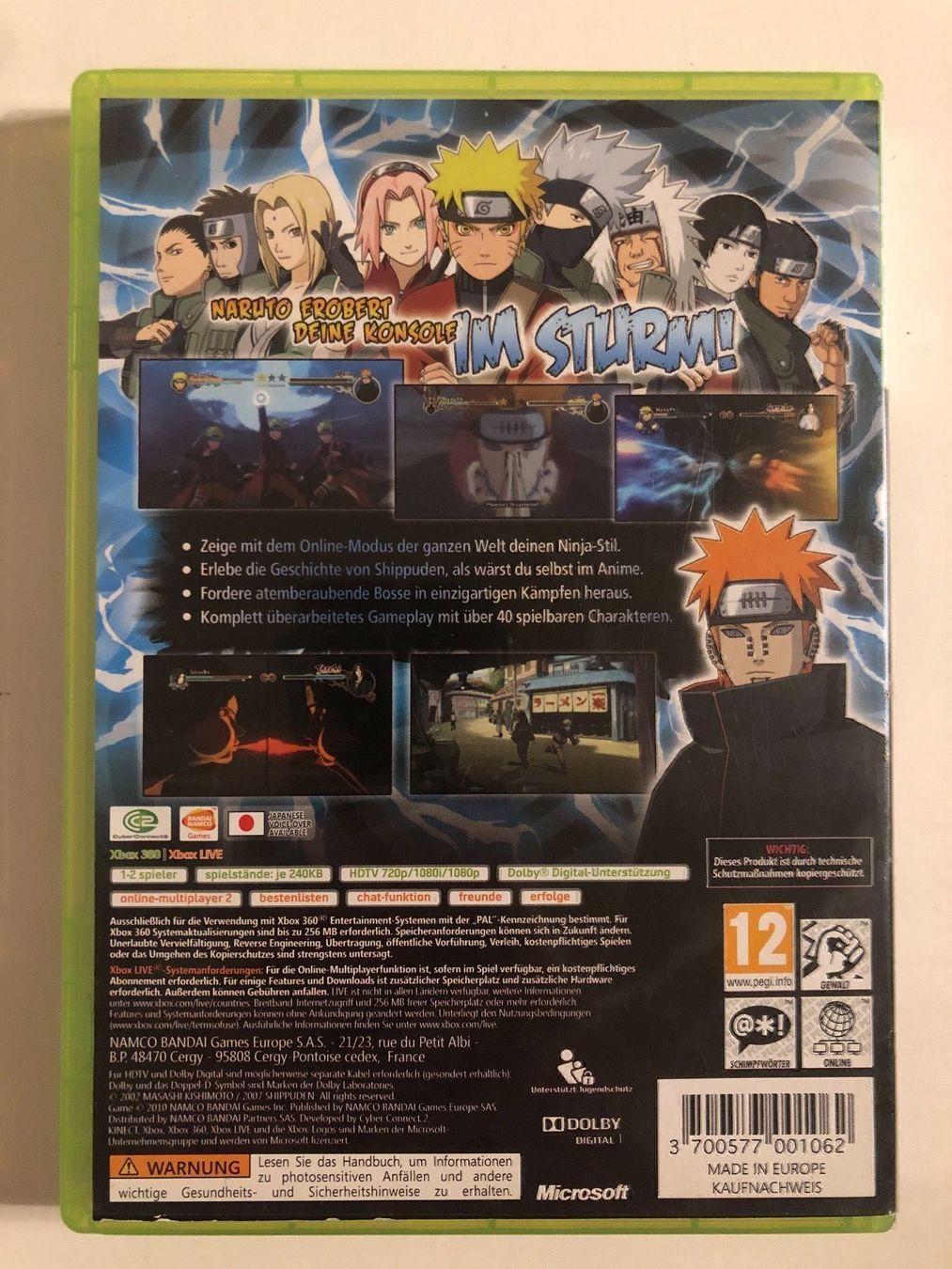 Microsoft Giochi: Naruto Ultimate Ninja Storm 2 Xbox 360 – Usato da Kestenholz venduto da Mad18 1