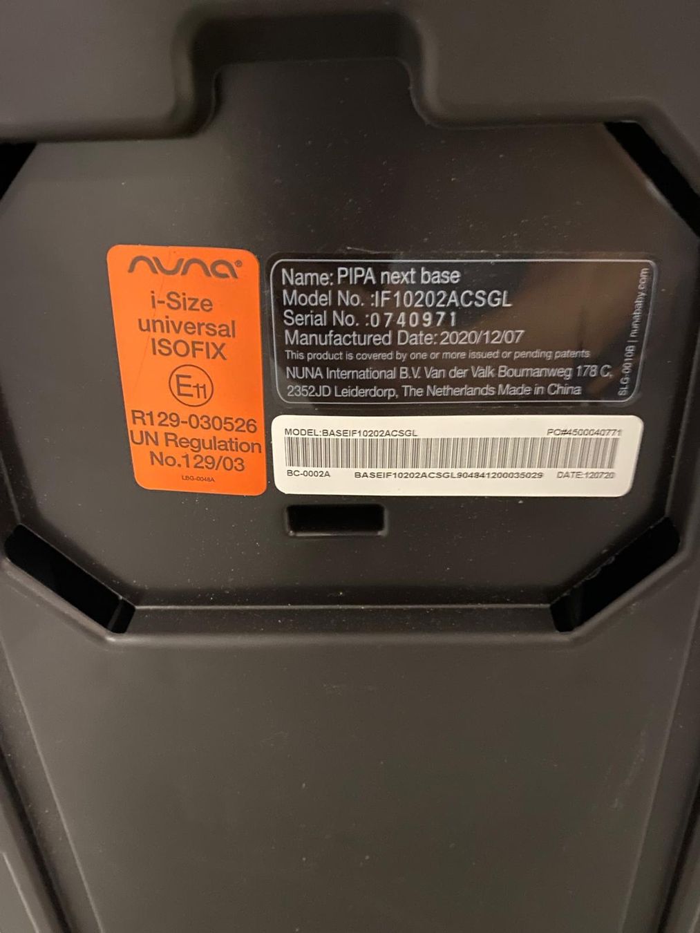 Nuna Sièges auto: nuna isofix – D'occasion à Bassersdorf par kro_7bf5 3
