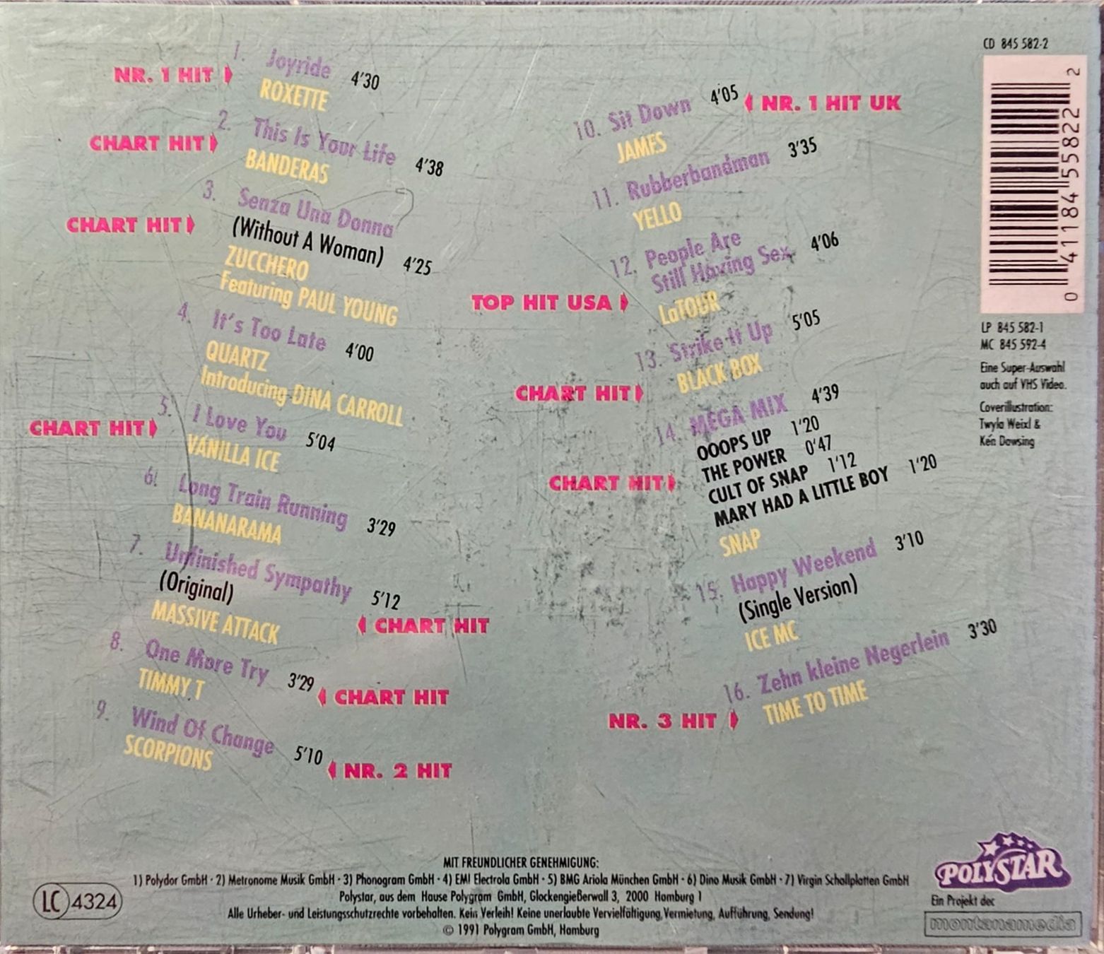CDs: Various – Formel Eins - More And More Hits! – Gebraucht aus Wahlen b. Laufen von Cg10 1