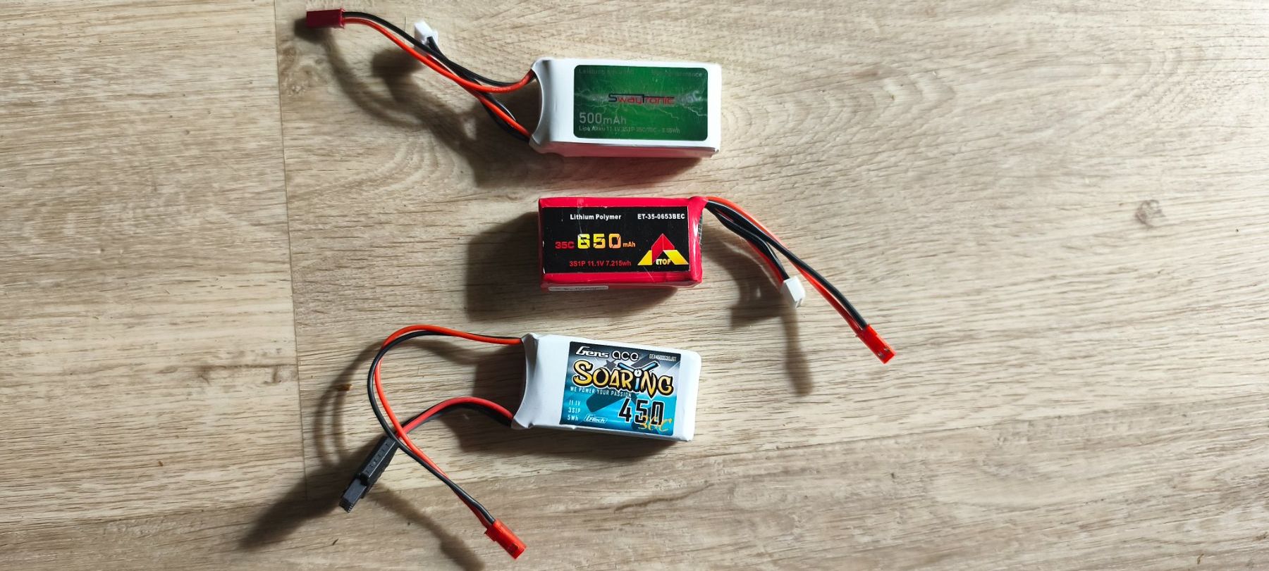 Modellismo RC: 3x 3S 11.1 LiPo Akkus – Usato da Pfeffikon LU venduto da LauLauDive 1