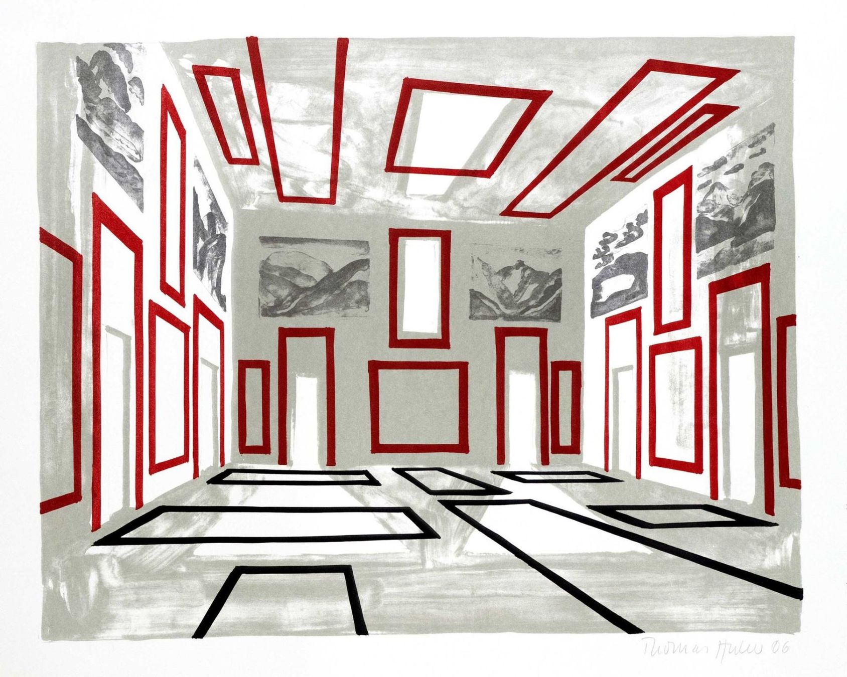 Arts picturaux & lithographies: Thomas Huber – D'occasion à Lausanne par huitre01 3
