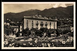 AK Locarno, Hotel Regina, propr. L. Fanciola