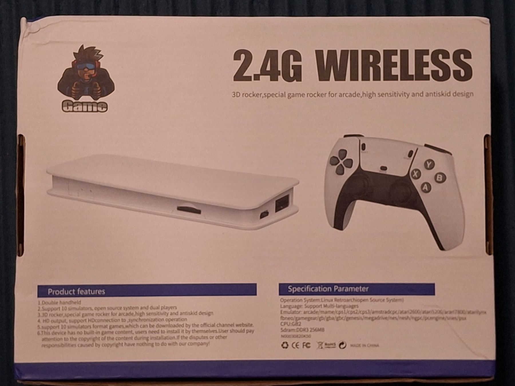 Console: Console de jeu 2.4G sans fil, 10 simulateurs, 2 manettes – Nuovo e nell'imballaggio originale da Villars-sur-Glâne venduto da SwissTrendyStore 1