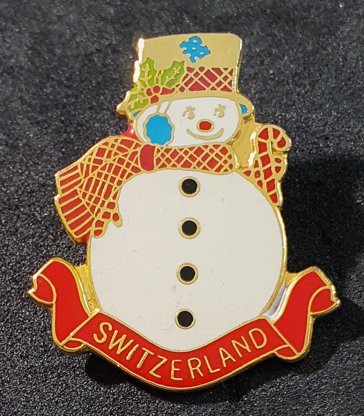 Placchette & Badge: BB631 - Pin Schneemann oder Frau Switzerland – Usato da Reinach BL venduto da Boston-Verkauf 1