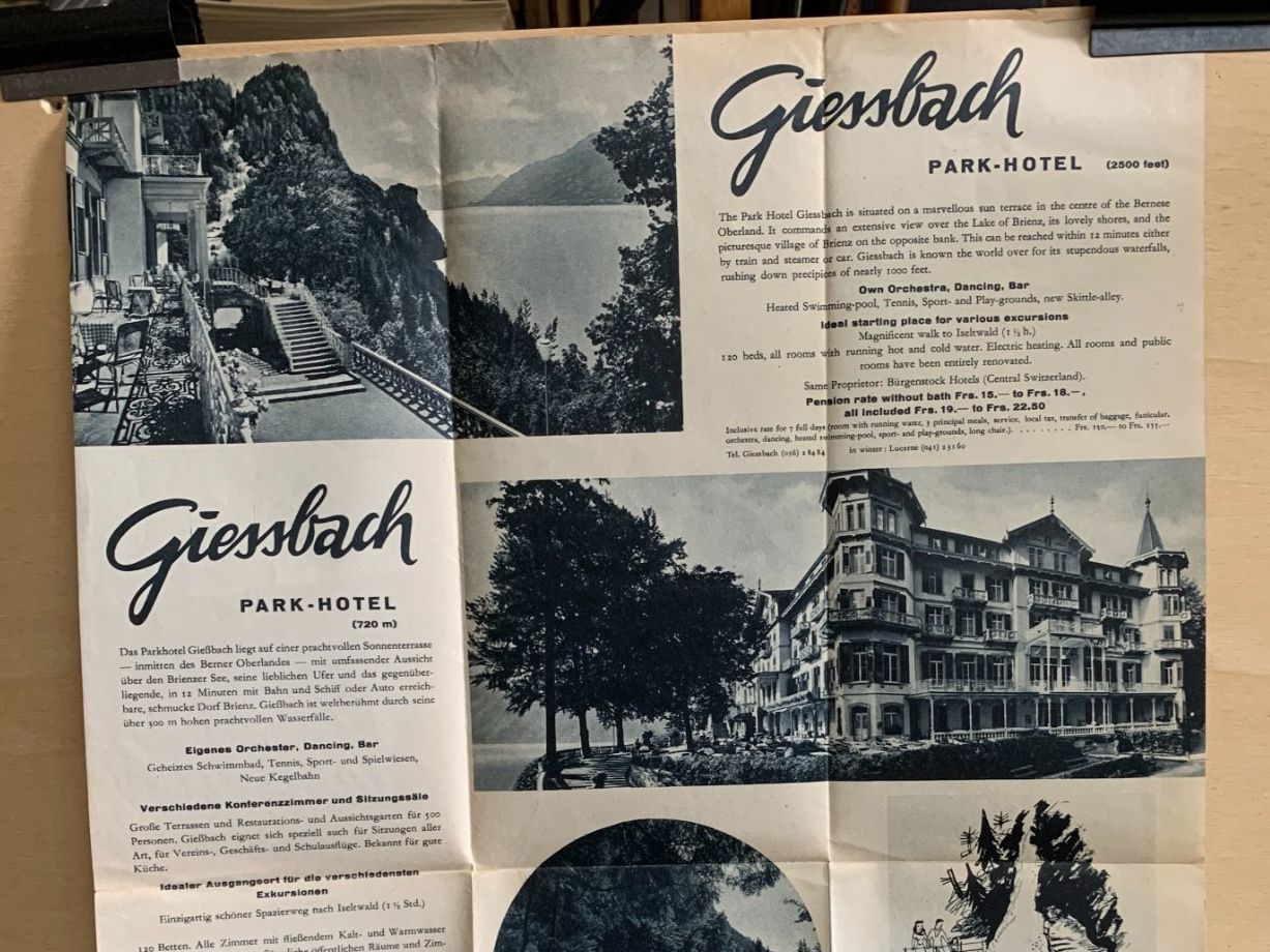 Cartoline postali: Giessbach - Berner Oberland – Usato da Sorengo venduto da 74in 4