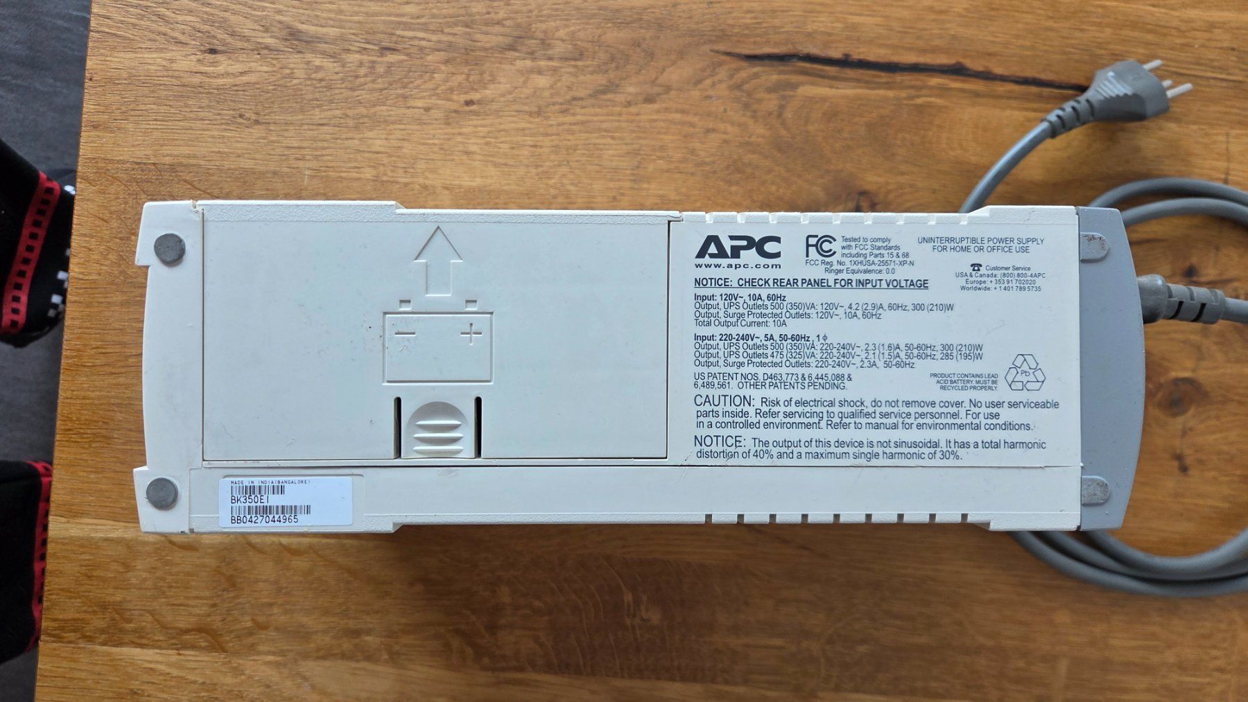 Apc Caricatori & Batterie: APC Back-UPS CS 350, Stromausfallschutz USV – Usato da Morgarten venduto da Buemi0 3