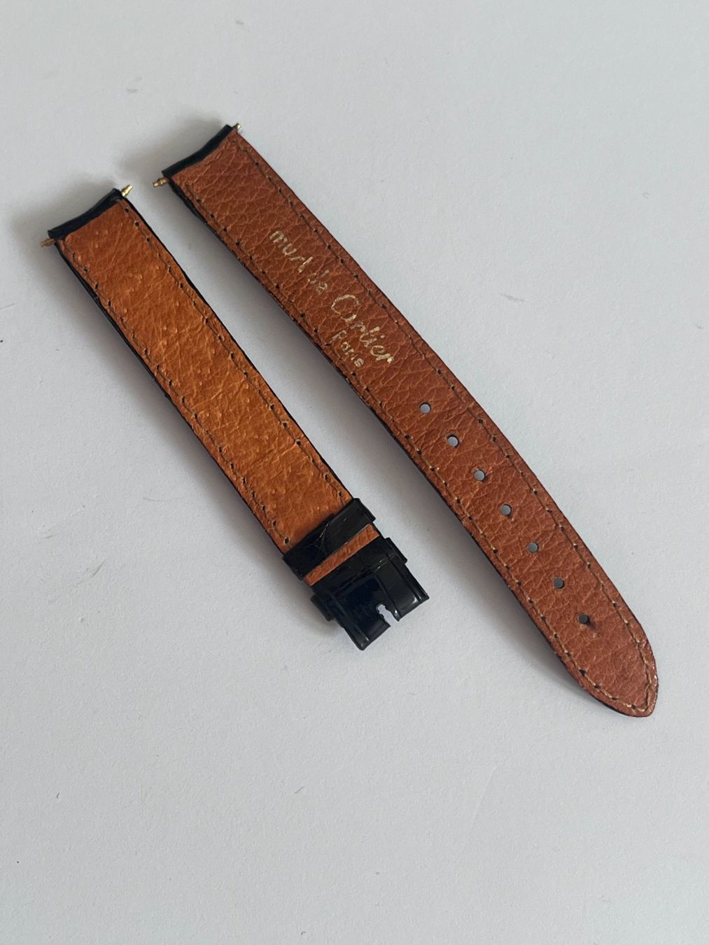 Cartier Uhren: Cartier Lederband 12mm – Neu (gemäss Beschreibung) aus Worblaufen von chronyves 1
