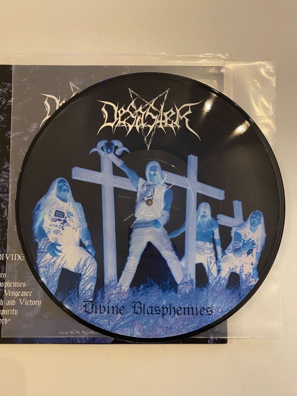 Dischi in vinile: DESASTER - BLACKENED THRASH METAL - PD Divine – Usato da Egg b. Zürich venduto da superman1975 2