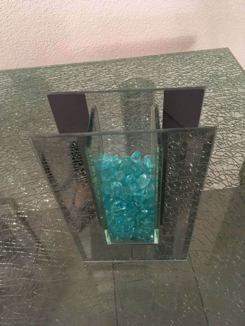 Vase & Récipients: Blumenvase Glas/Spiegel – D'occasion à Oftringen par andrax