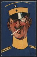 sign. Regi-Derp: Soldat in Uniform mit Z