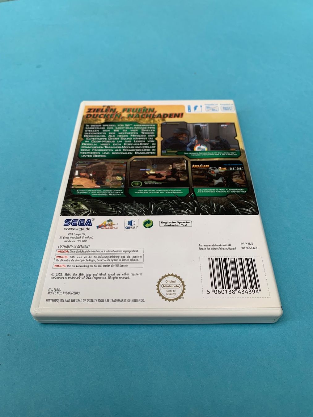 Nintendo Giochi: Wii / Ghost Squad – Usato da Kölliken venduto da sergesellsretro 1
