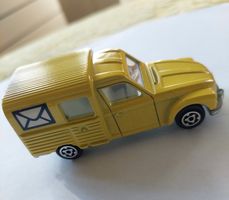 Majorette  Acandiane Postauto gelb, RARITÄT, Vintage!