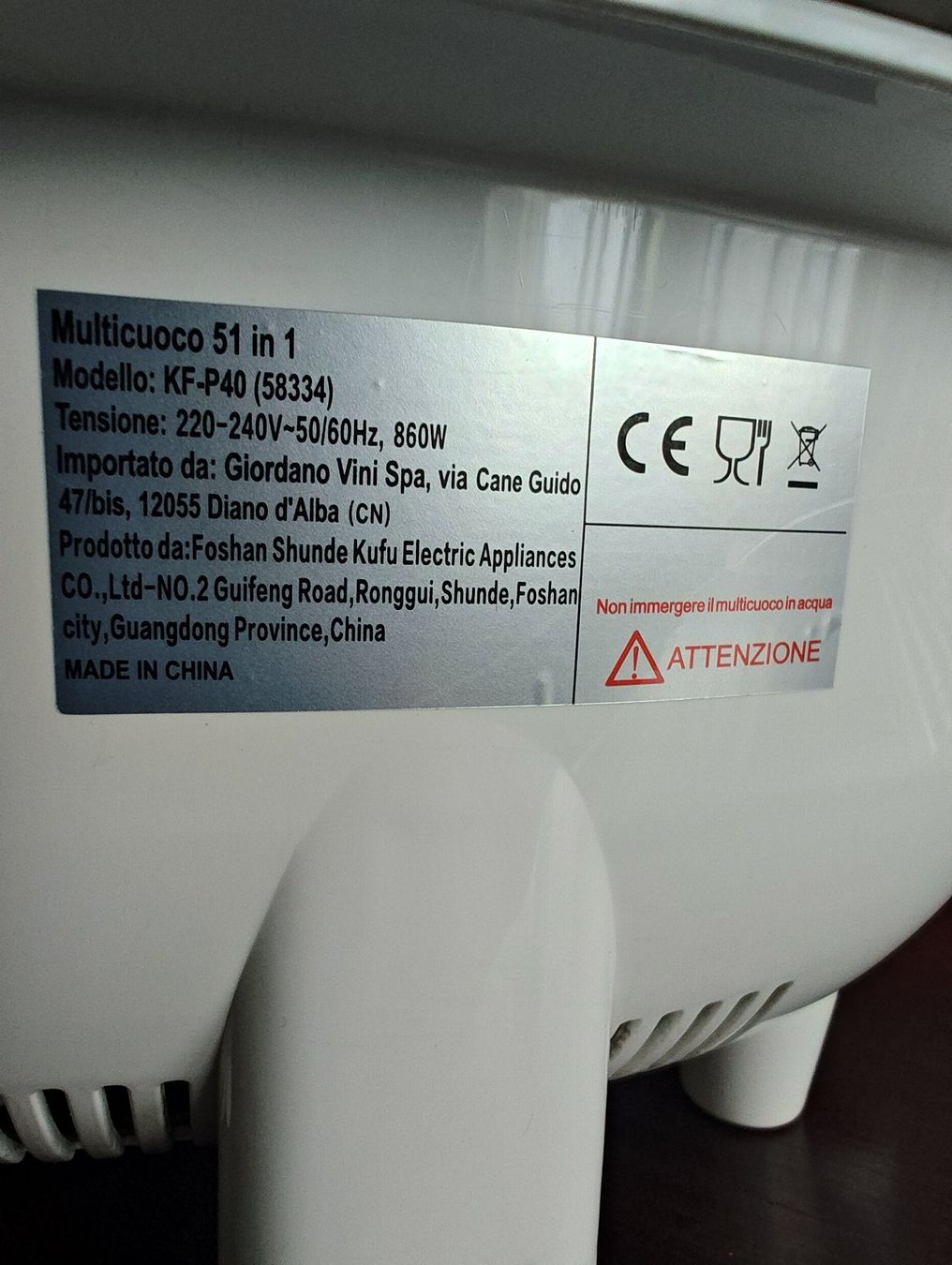 Elettrodomestici da cucina: Multicooker EASYCHEF 51.1 - Neu, Nie gebraucht – Usato da Pratteln venduto da wol_mgx9 2