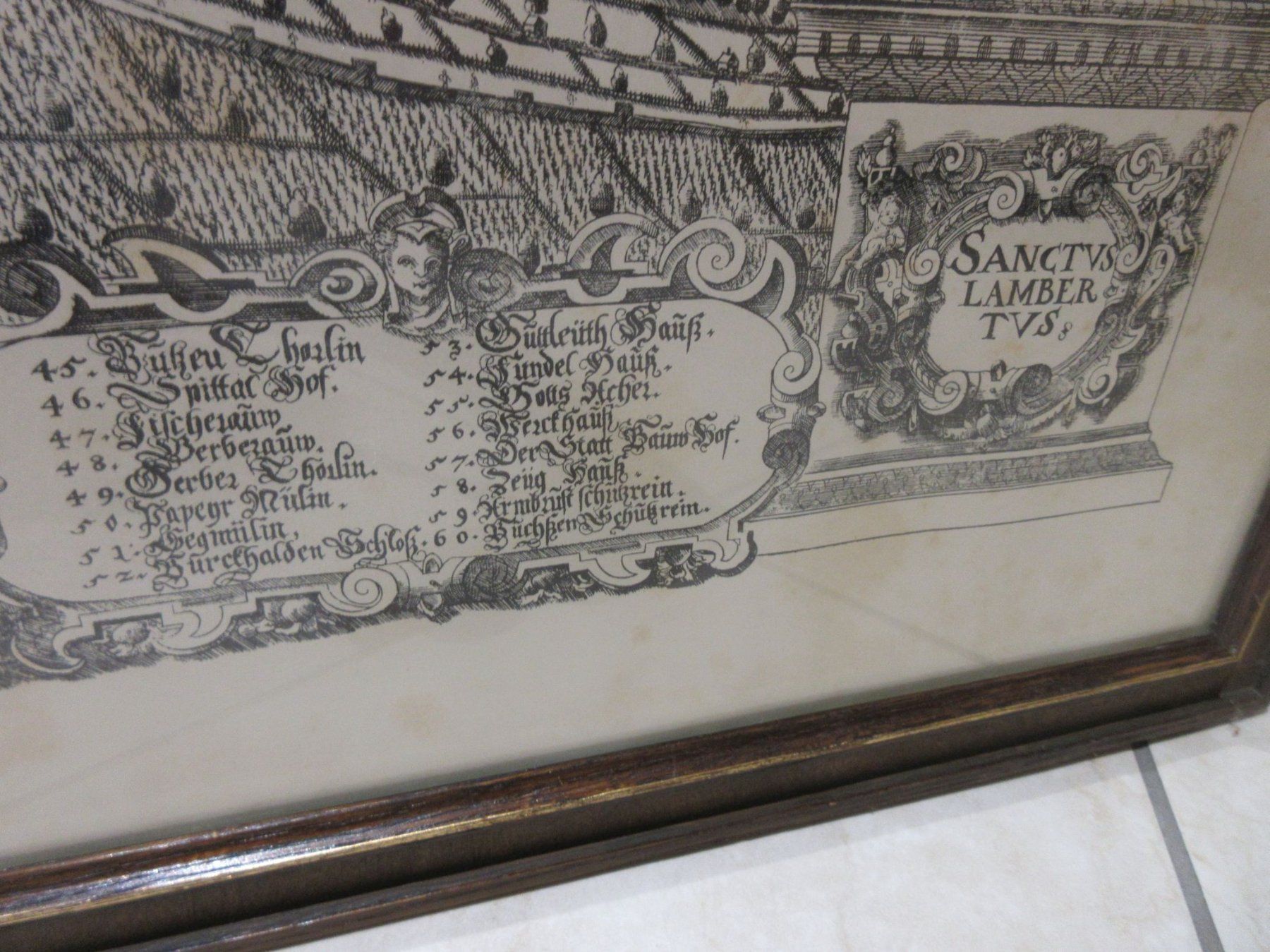 Foto & Immagini: Statt Freyburg im Breysgau 1589 – Usato da Binningen venduto da mondoantico 8
