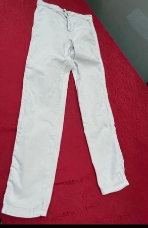 Mädchen Hose Bershka 40 stretch weiss