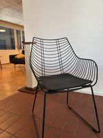 6 Designstühle zu verkaufen – Schwarz, Metall