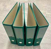 4 Ordner A4 Hochformat grün