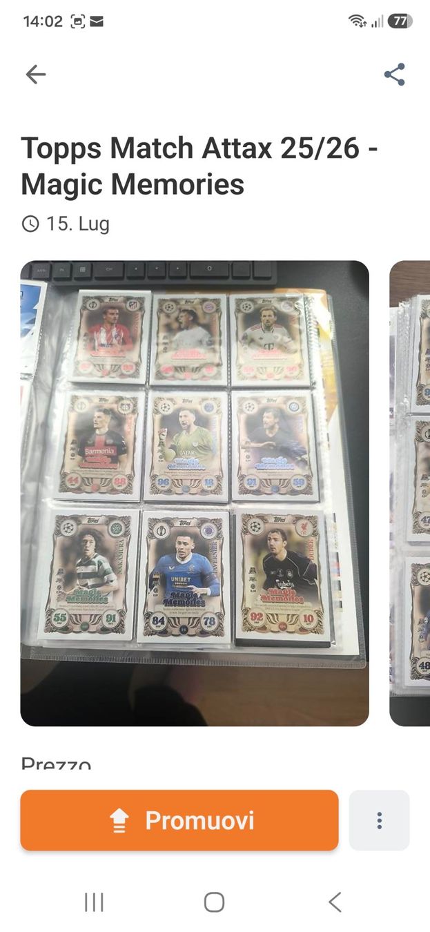 Topps Carte collezionabili: Topps Match Attax 25/26 – Usato da Giubiasco venduto da isa_96bg 3