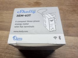 Shelly 3EM-63T Energiemesser, Strommesser, dreiphasig