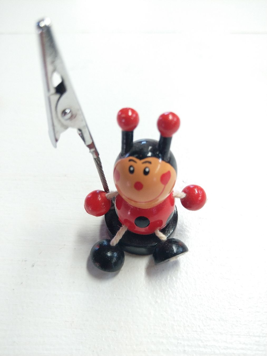 Statuette: Ladybug Photo Holder Memo Clip – Usato da Dierikon venduto da lismar13
