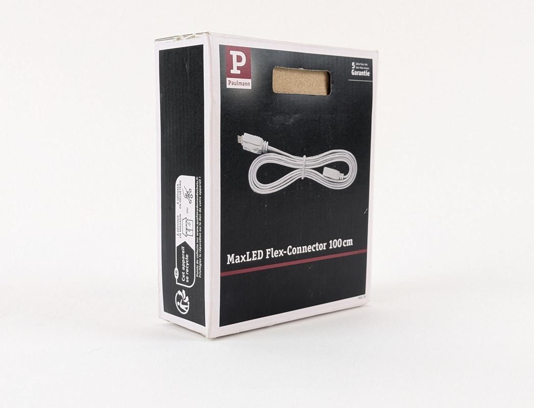 Paulmann Cavi: PAULMANN MaxLED Flex Connector 100 cm – Nuovo (secondo la descrizione) da Thun venduto da Restwert_Thun