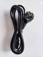 Kabel für Deutschland oder EU, schwarz, neu