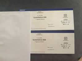 Gurten Festival Mittwoch 15. Juli 2026 2 Tagespässe