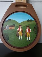 Appenzeller Malerei  zwei stolze TRYCHLER