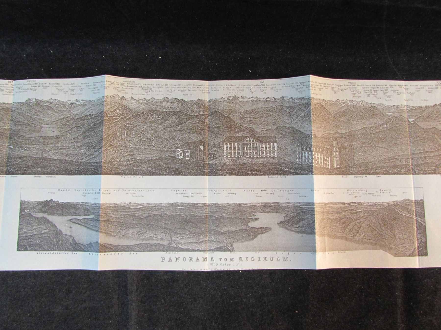 Stiche: Rigi-Lot, Klösterli, 1886 – Gebraucht aus Walchwil von Shells1 8