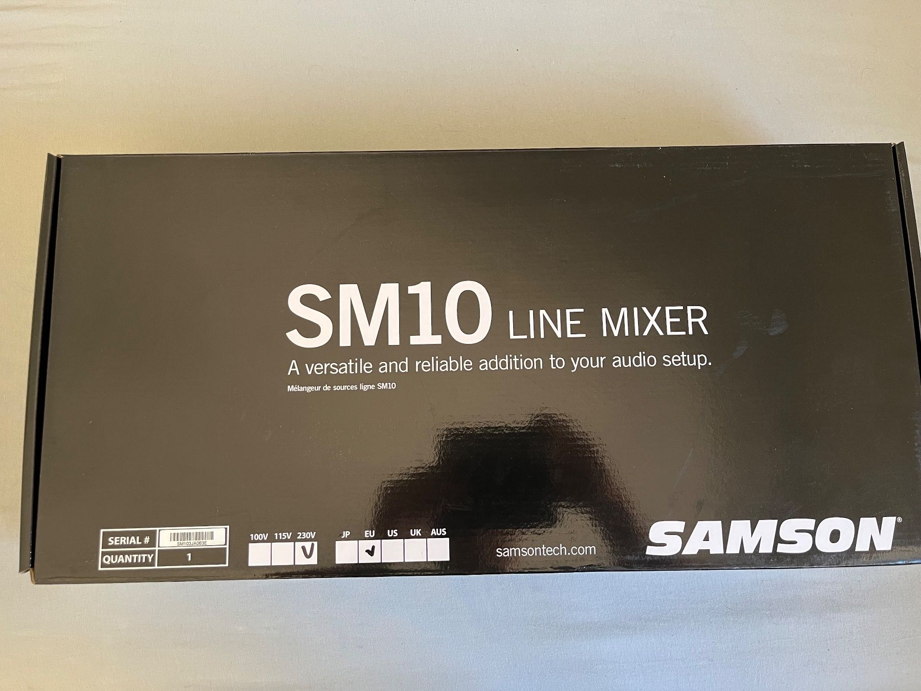 Verstärker: Samson Sm10 – Neu und originalverpackt aus Mollis von diligan