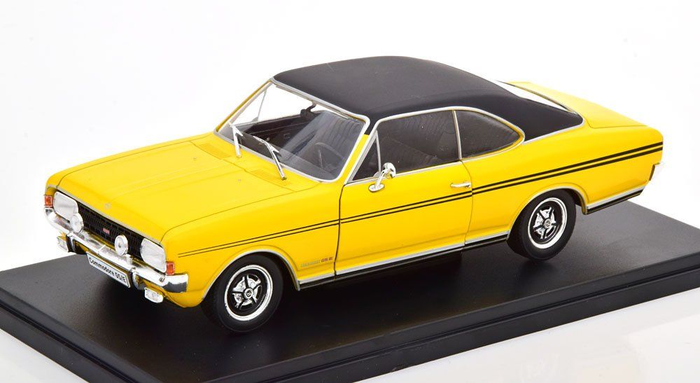 Opel Commodore A GS/E Coupe gelb/schwarz / 1:24 | Kaufen auf Ricardo